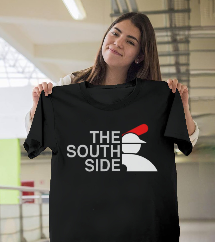 The South Side Baseball Icon With Red Cap T-Shirt