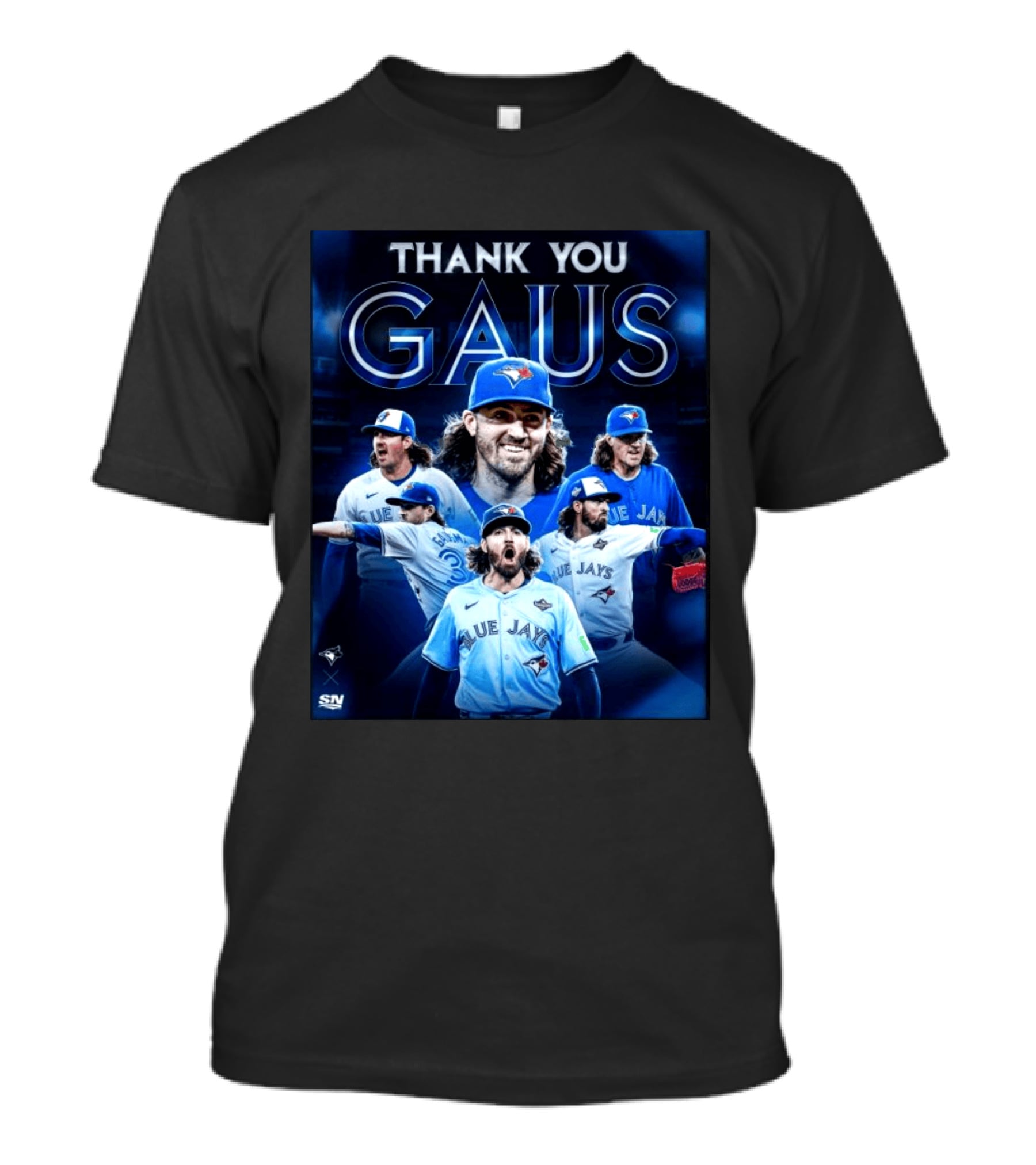 Thank You Gaus Blue Jays Toronto MLB Baseball T-Shirt