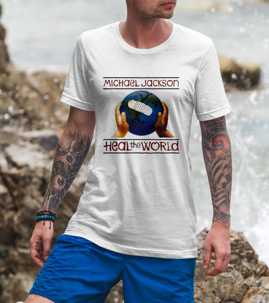 Michael Jackson Heal The World King Of Pop T-Shirt
