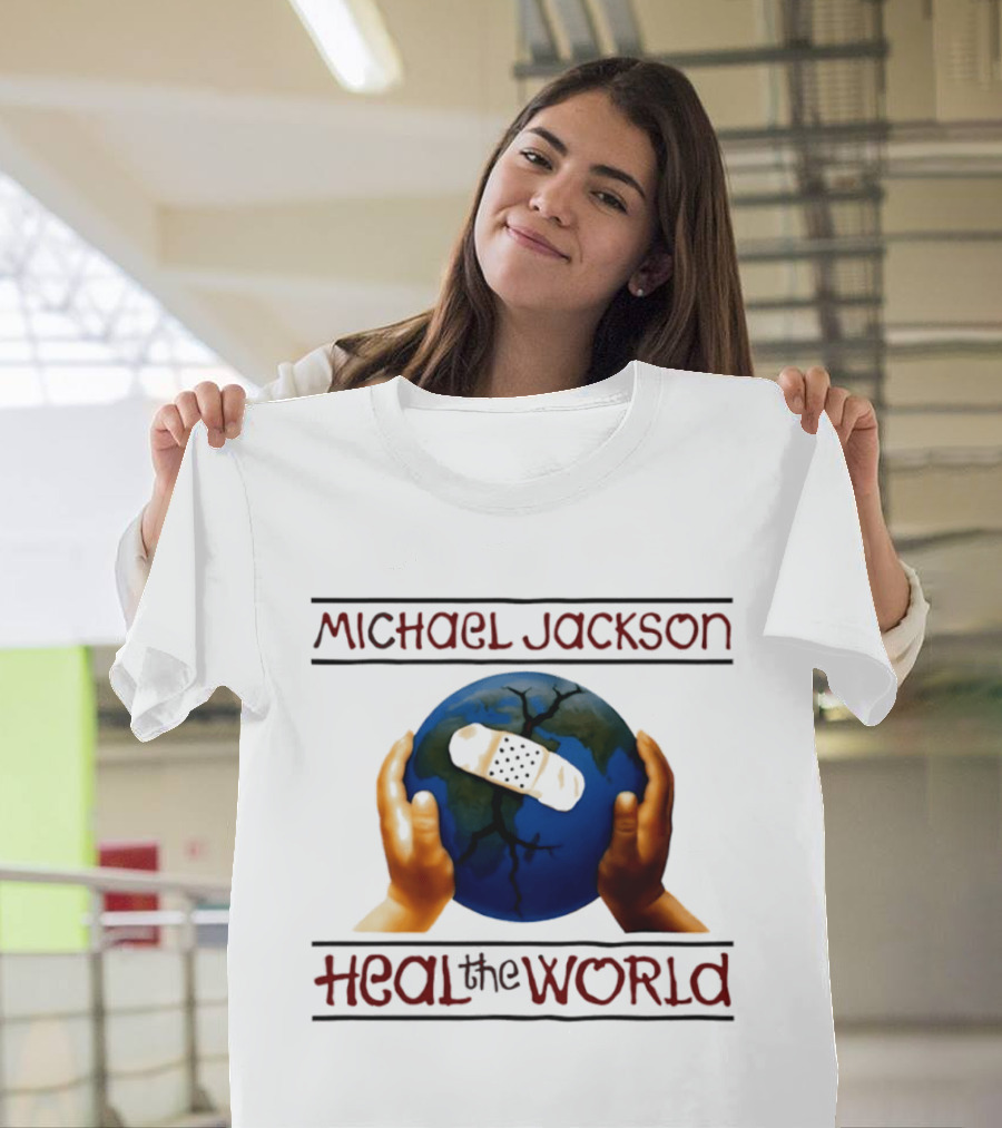 Michael Jackson Heal The World King Of Pop T-Shirt