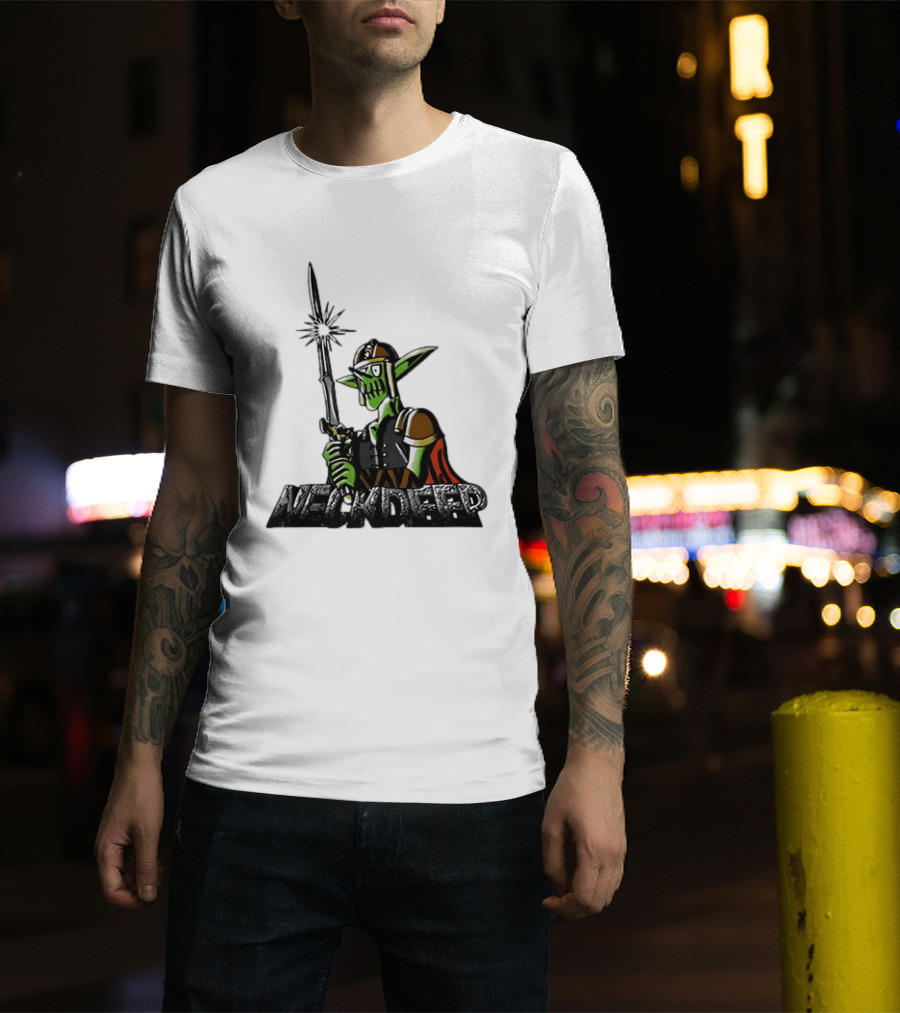 Neck Deep Goblin Warrior Pop Punk Band Fantasy Sword T-Shirt