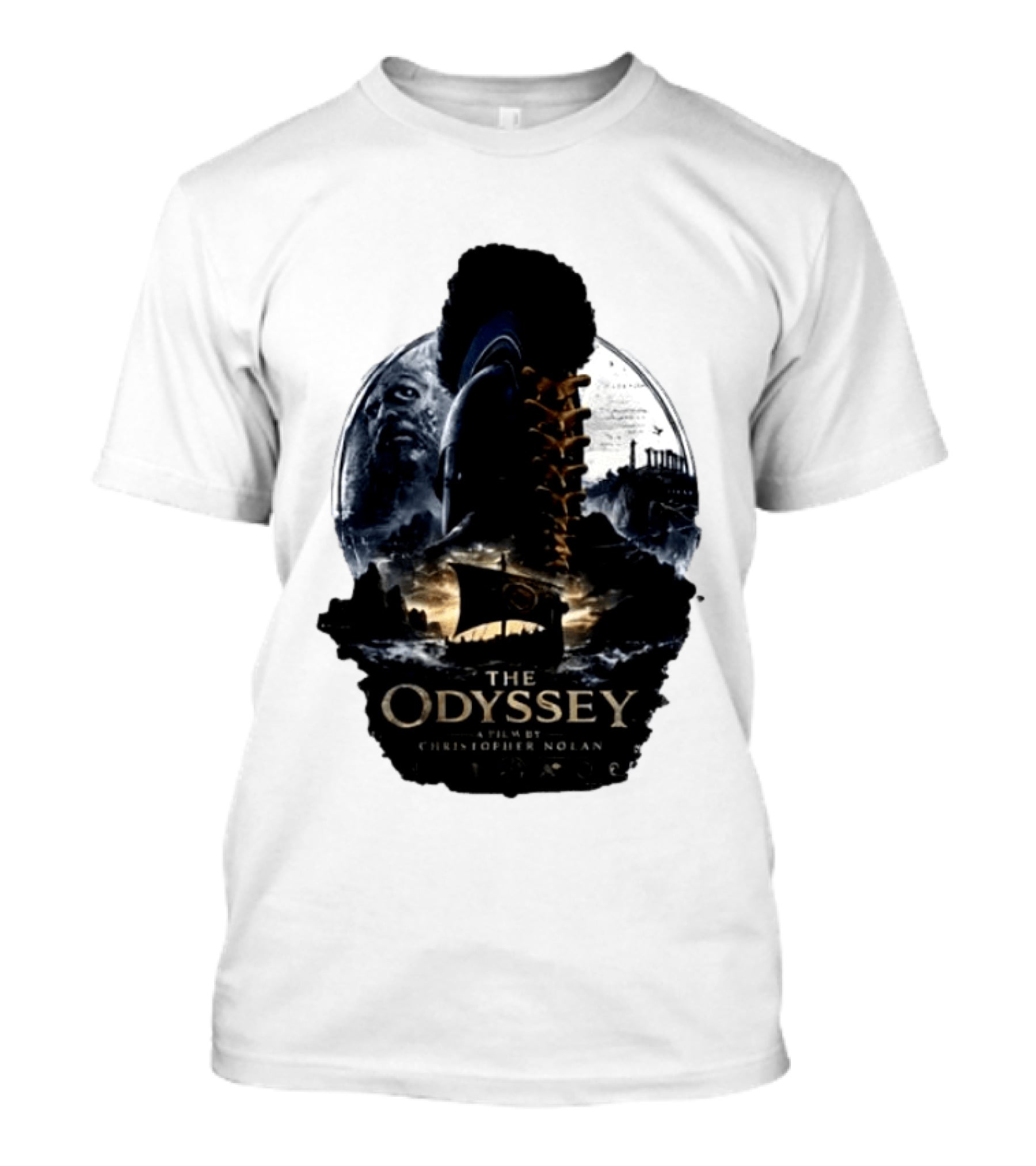 The Odyssey Film By Christopher Nolan Featuring Odysseus Mythical Hero T-Shirt