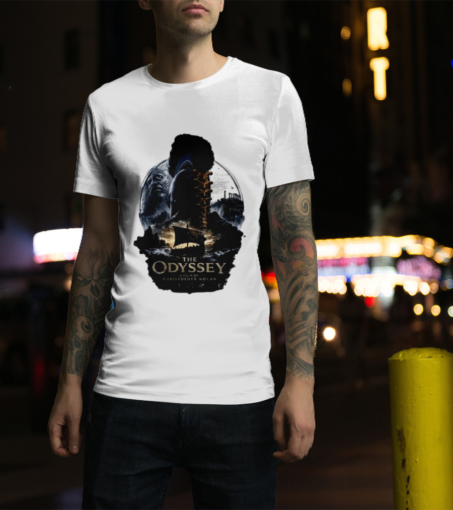 The Odyssey Film By Christopher Nolan Featuring Odysseus Mythical Hero T-Shirt