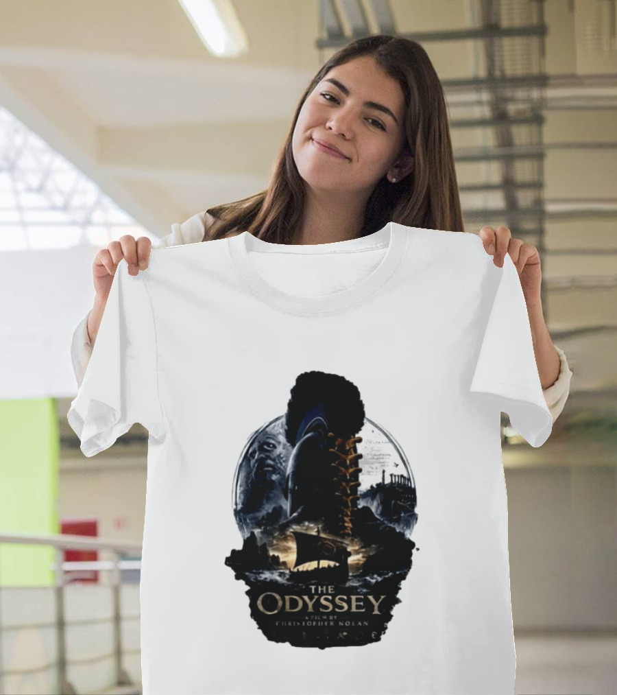The Odyssey Film By Christopher Nolan Featuring Odysseus Mythical Hero T-Shirt