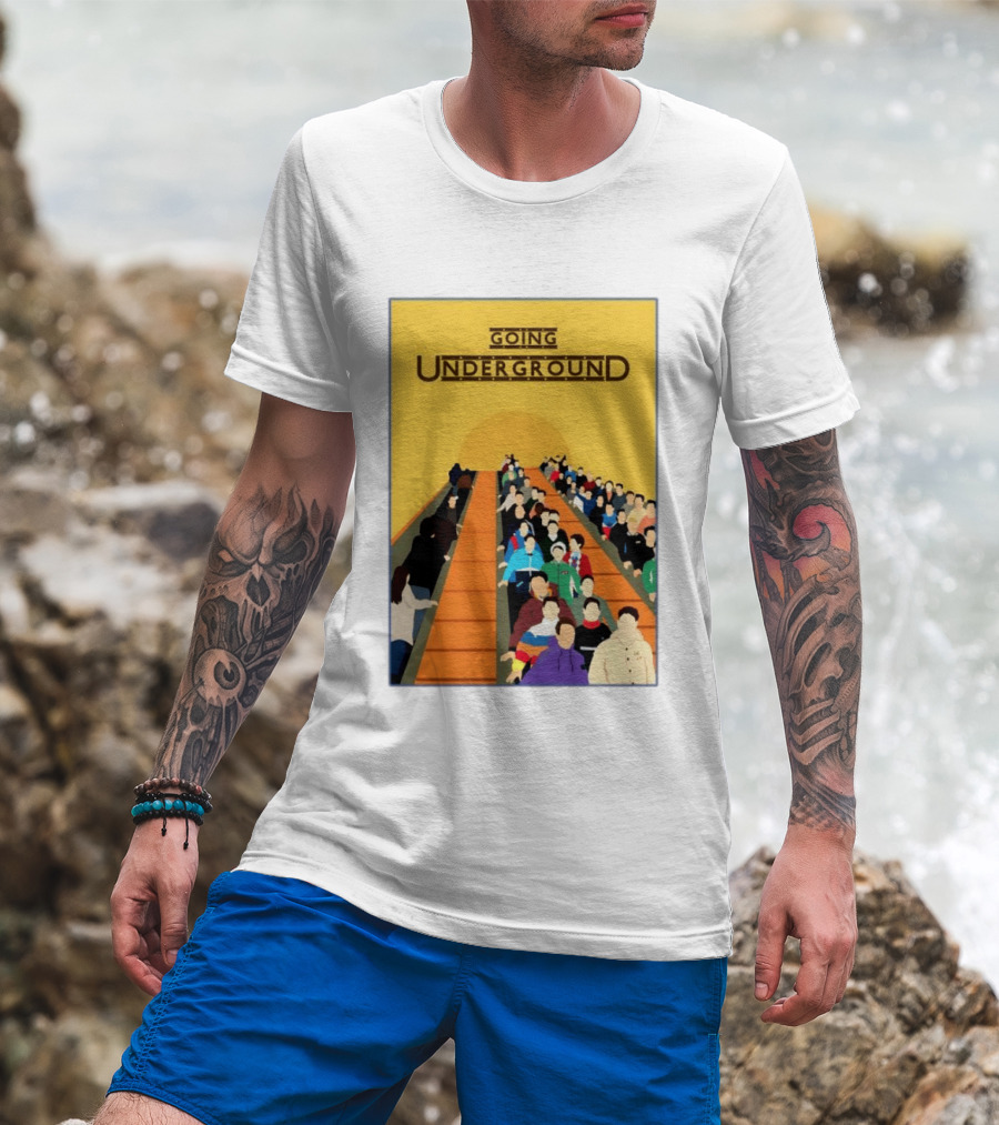 The Jam Going Underground Mod Culture Casuals Terrace Youth Football T-Shirt