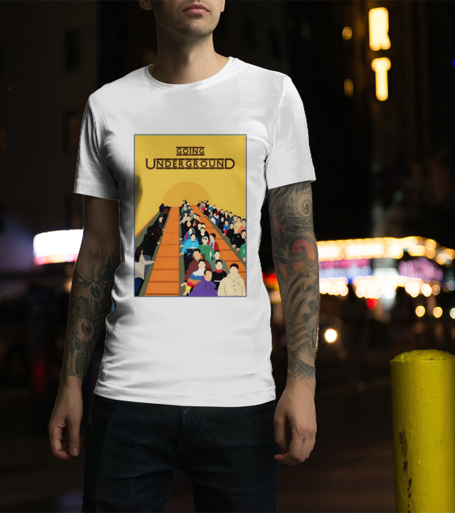 The Jam Going Underground Mod Culture Casuals Terrace Youth Football T-Shirt