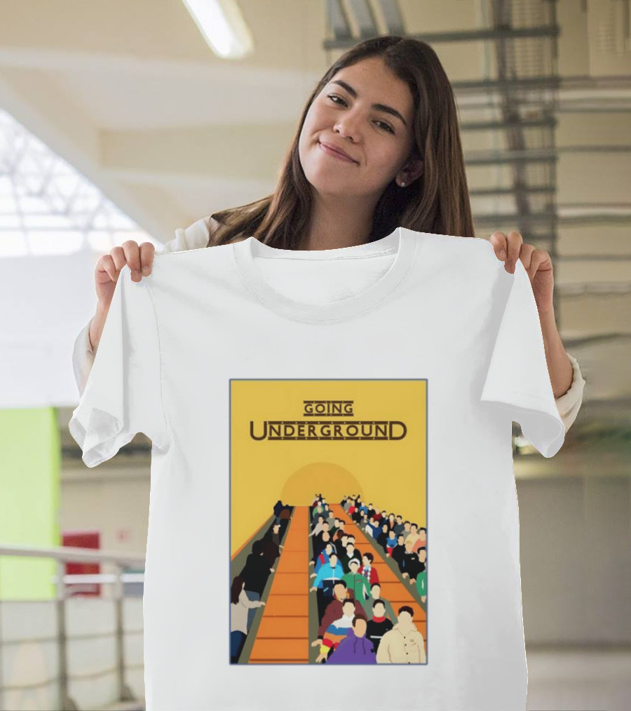 The Jam Going Underground Mod Culture Casuals Terrace Youth Football T-Shirt