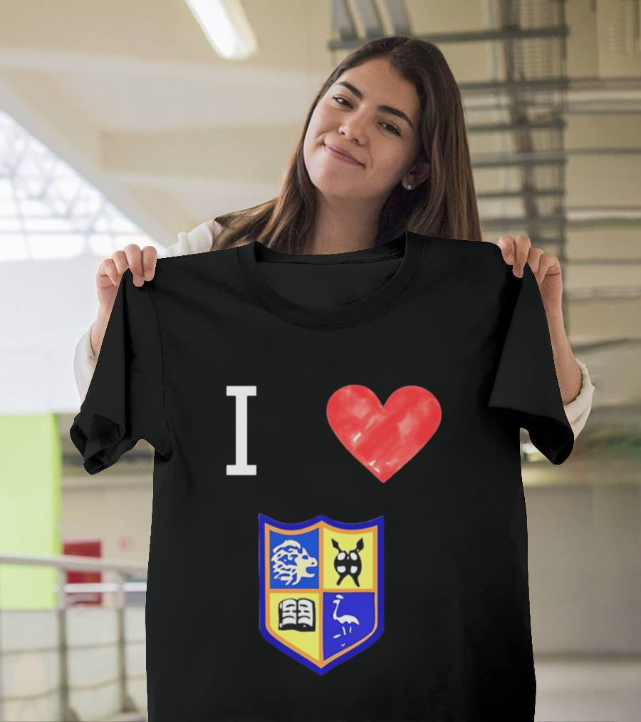 I Love University Of Zimbabwe UZ Harare Lion Emblem Crest T-Shirt