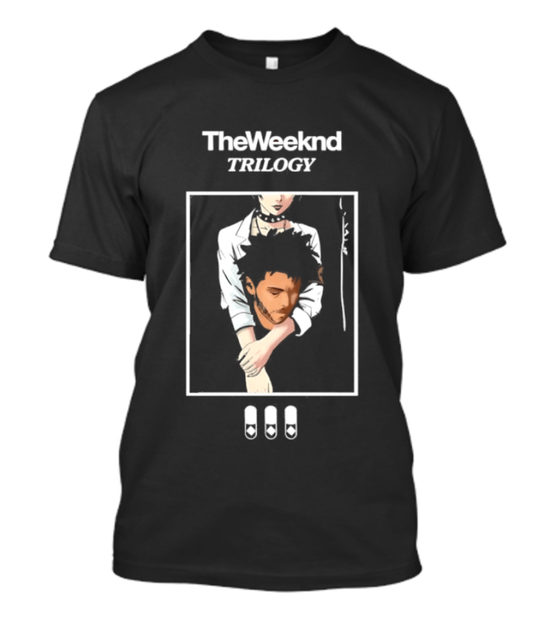 The Weeknd Trilogy Misato Katsuragi Evangelion Neon Genesis T-Shirt
