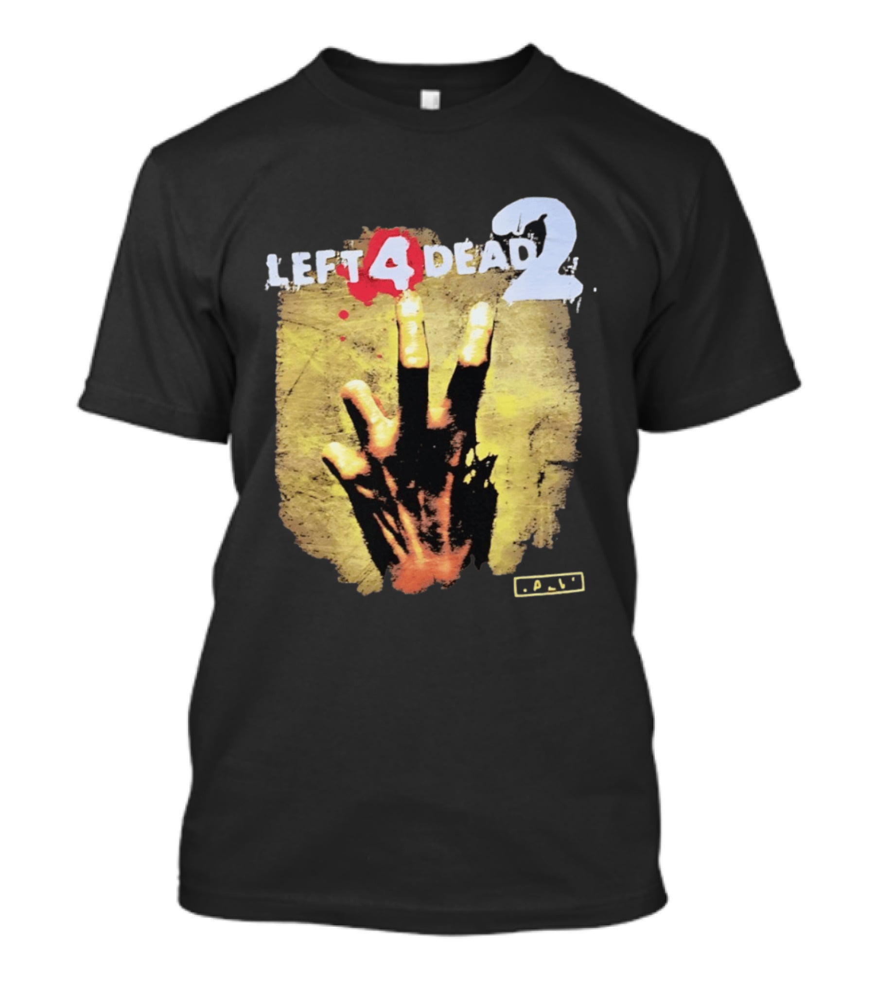 Left 4 Dead 2 Zombie Hand Valve Video Game Survival T-Shirt