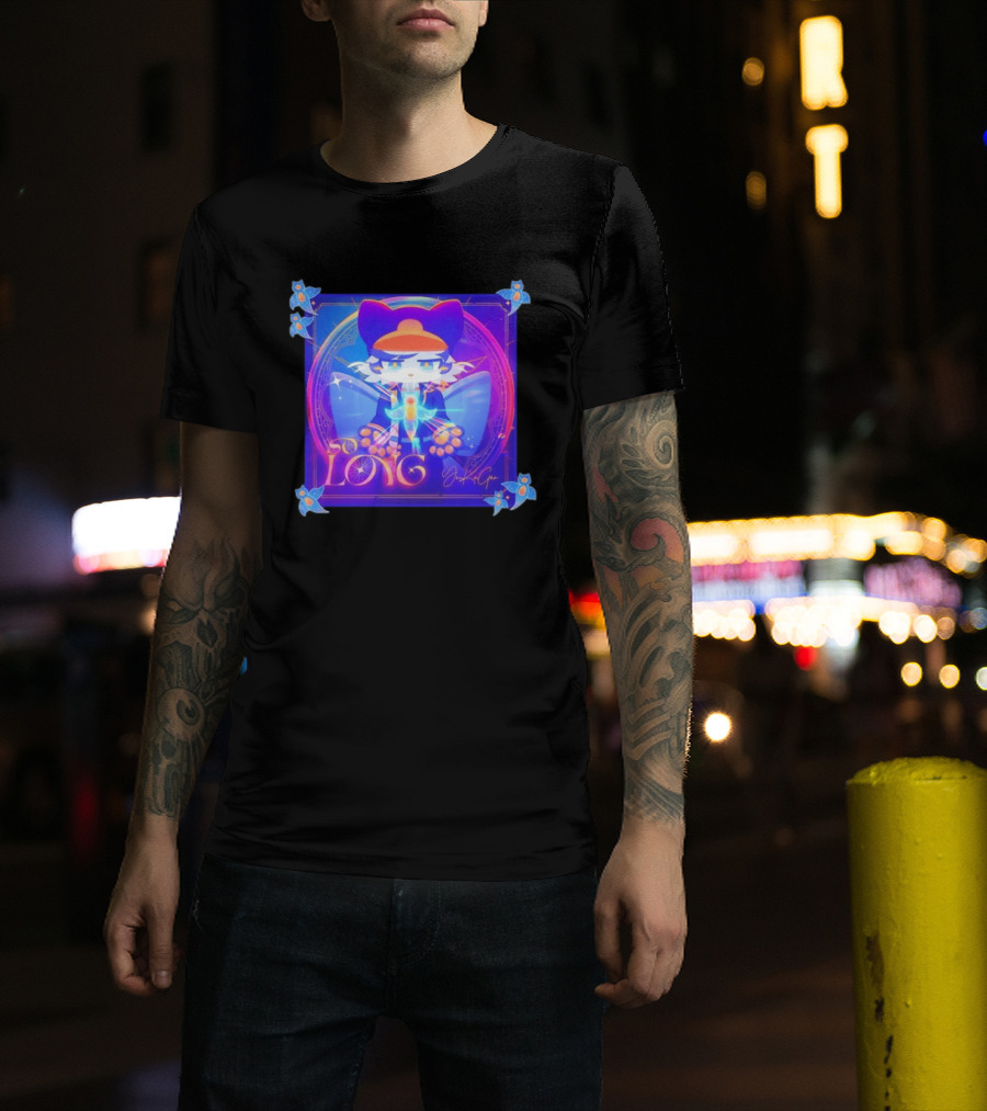 So Long YonKaGor Vibrant Anime Cat With Butterfly Aura T-Shirt