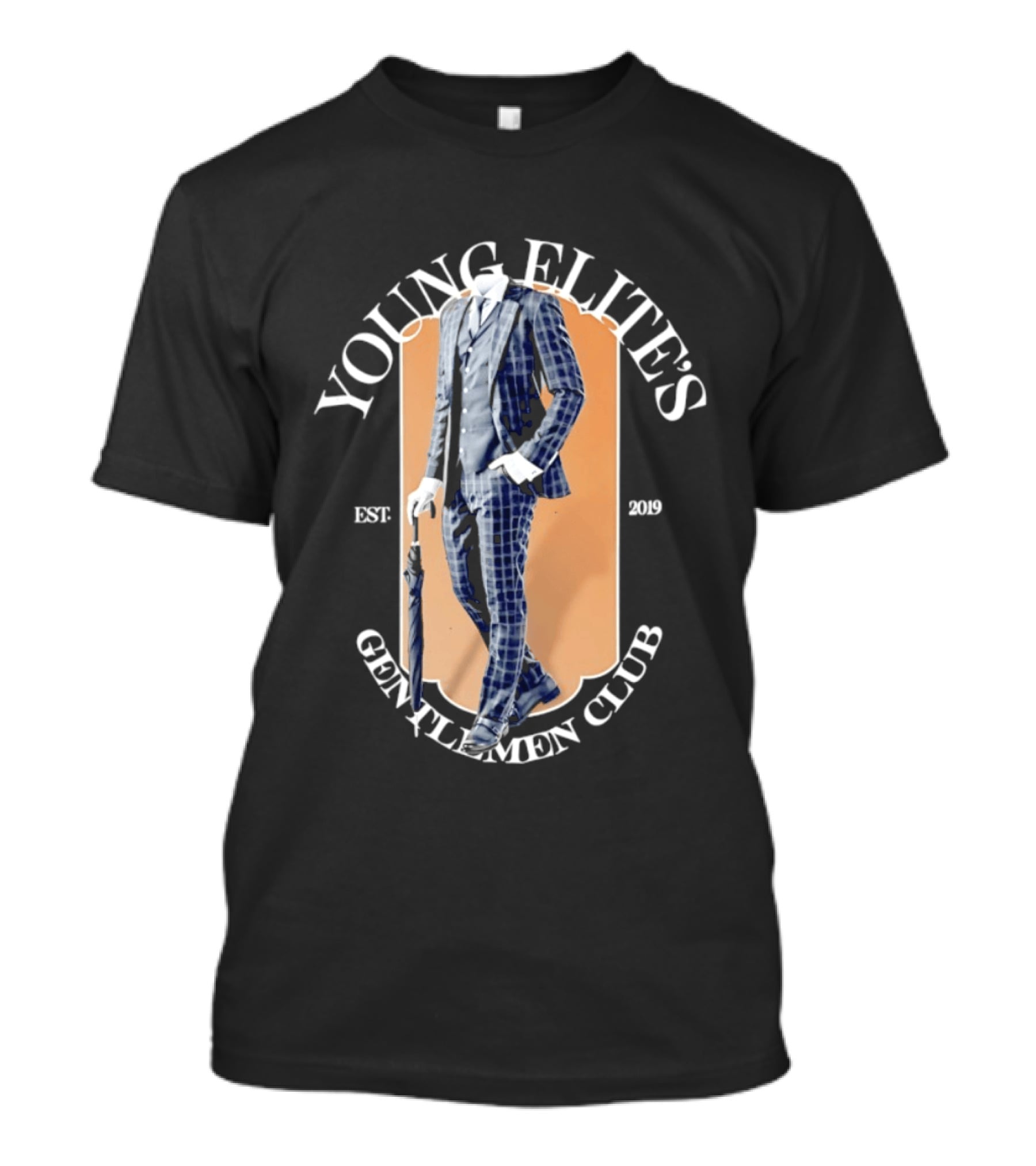 Young Elite's Gentlemen Club Est 2019 Suit T-Shirt