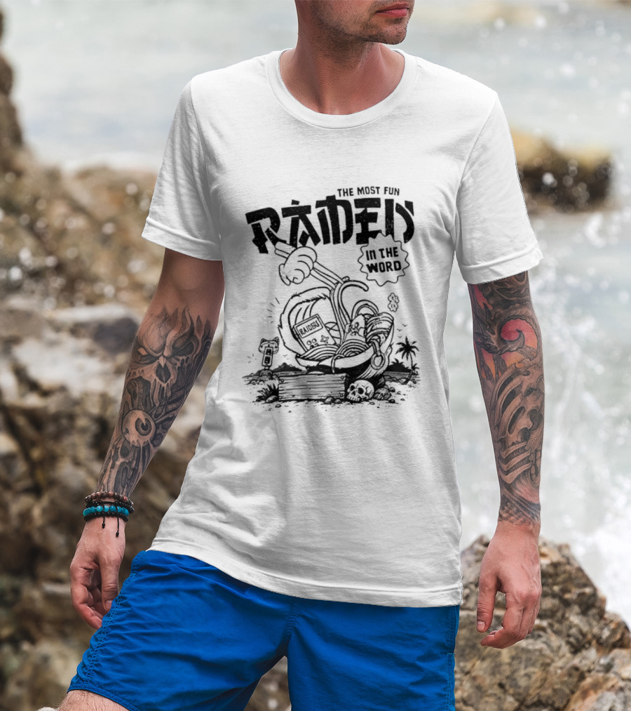 Las Vegas Raiders The Most Fun Ramen In The World T-Shirt