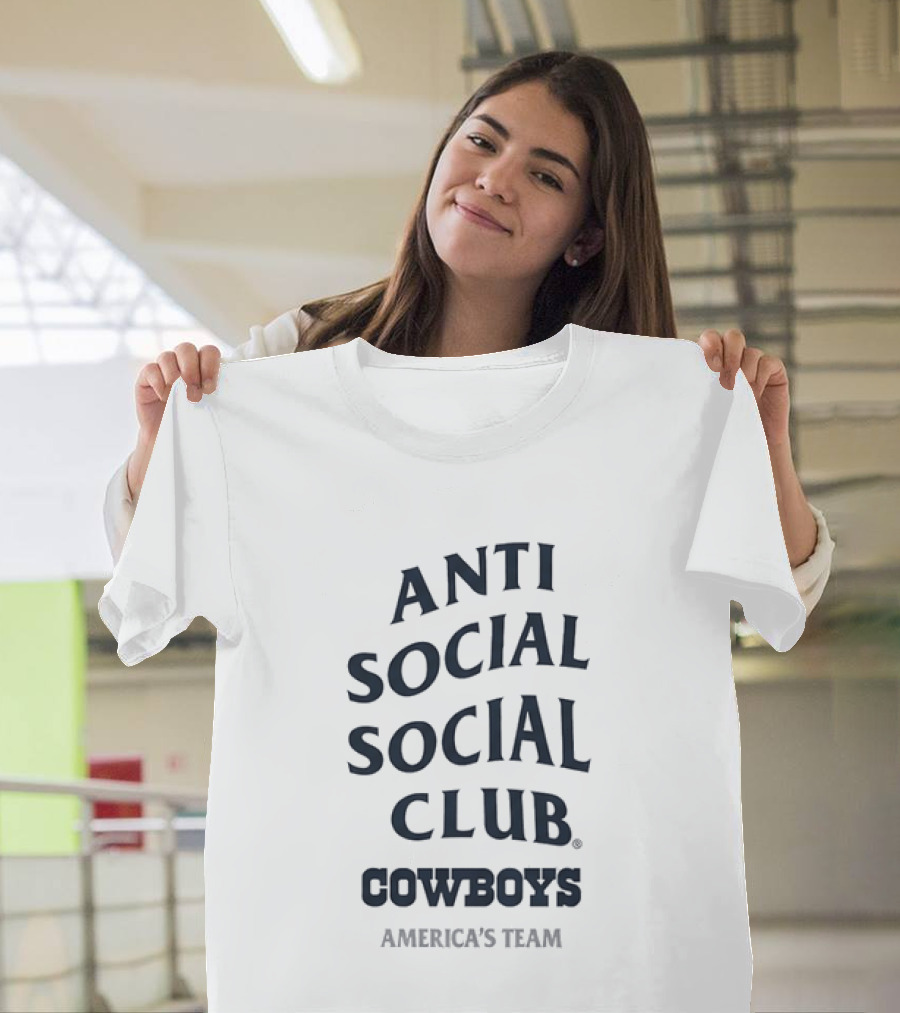 Anti Social Social Club Cowboys America's Team T-Shirt
