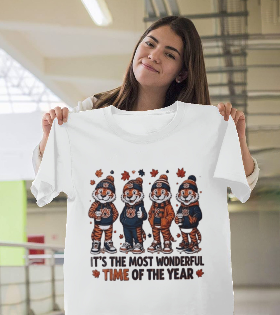 Auburn Tigers It's The Most Wonderful Time Of The Year T-Shirt