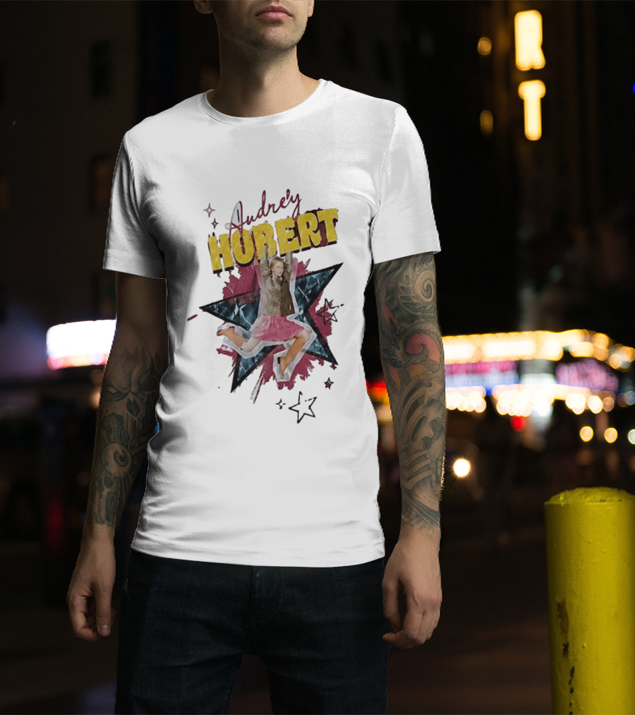 Audrey Hubert The Staircase To Stardom Tour Jumping Starburst T-Shirt