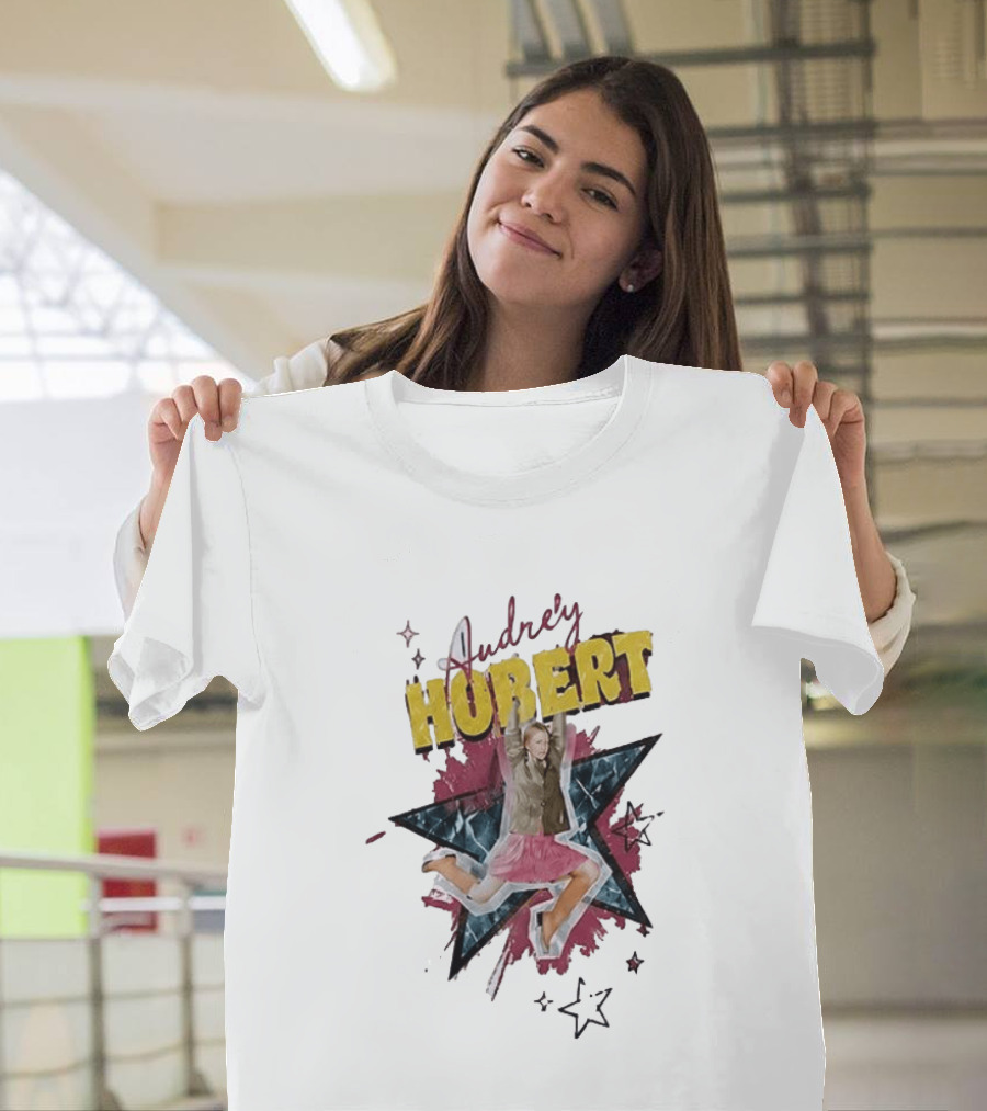 Audrey Hubert The Staircase To Stardom Tour Jumping Starburst T-Shirt