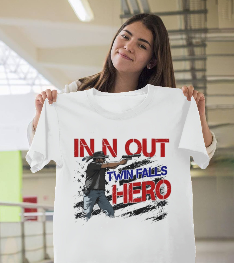 IN N OUT Twin Falls Hero Jordan Salinas T-Shirt