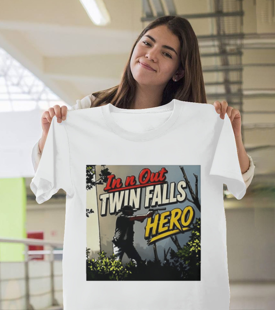 In N Out Twin Falls Hero Jordan Salinas 2026 T-Shirt