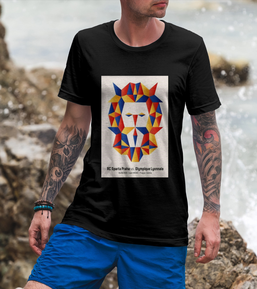 AC Sparta Praha Vs Olympique Lyonnais 2026 Epet ARENA Prague August 4 T-Shirt