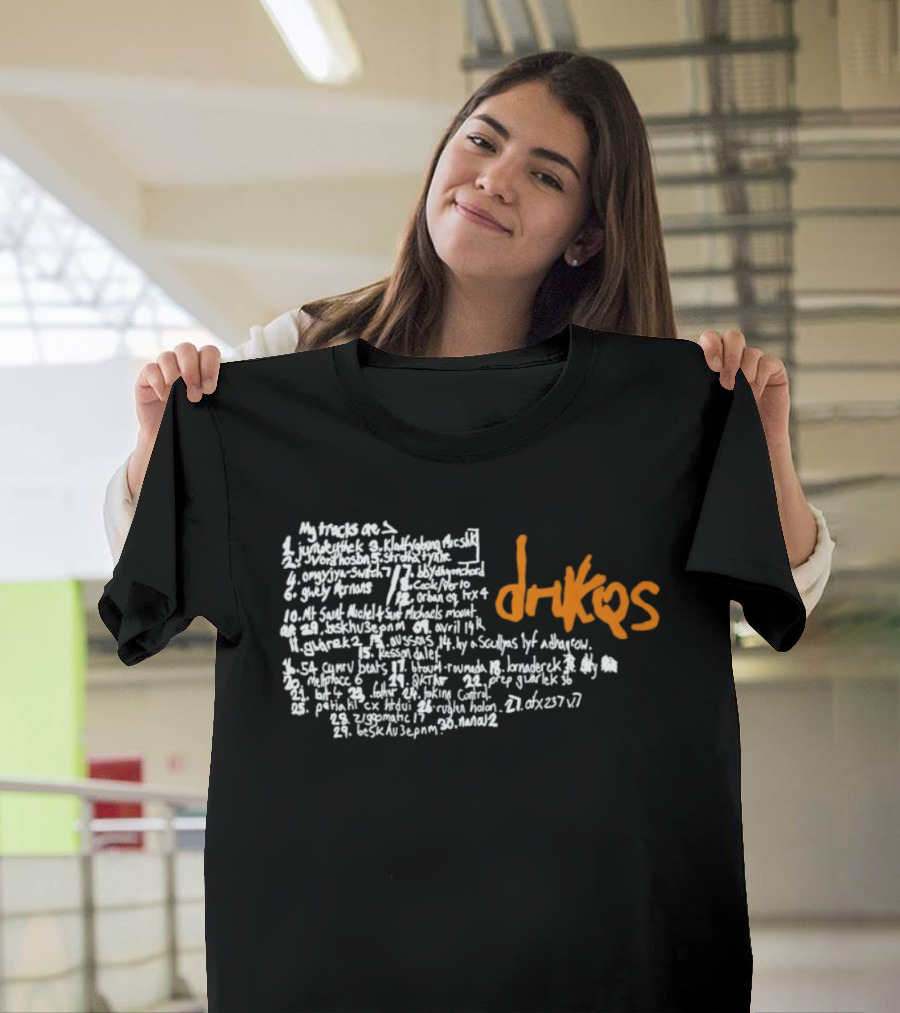 Aphex Twin Drukqs Tracklist Richard D James Brown T-Shirt