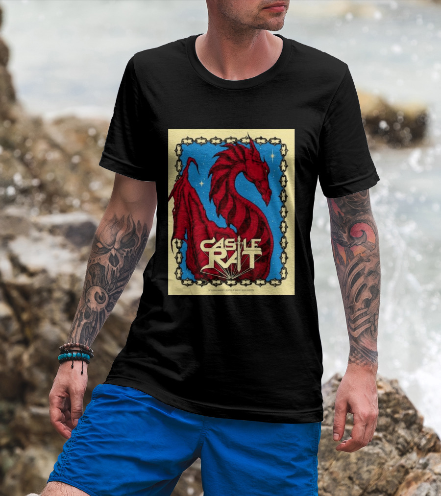 Castle Rat Sword Dragon LuckyFes'26 Babymetal Quick Dry 15 T-Shirt