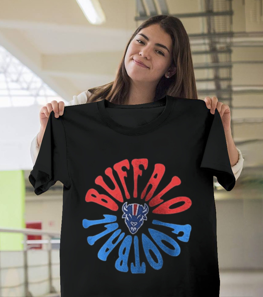 Buffalo Bills Football Yesterday Today Tomorrow Forever No Matter What Diamond Heart T-Shirt
