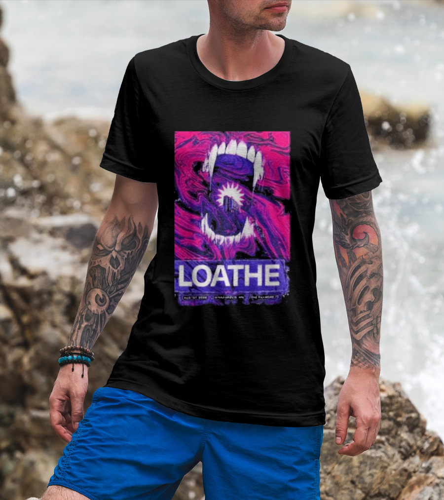 Loathe Band Live At The Fillmore Minneapolis MN August 1 2026 Concert T-Shirt
