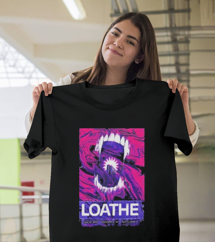 Loathe Band Live At The Fillmore Minneapolis MN August 1 2026 Concert T-Shirt