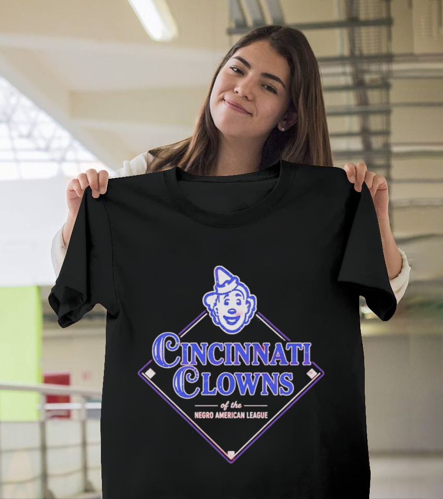 Cincinnati Clowns Negro American League Baseball Team T-Shirt