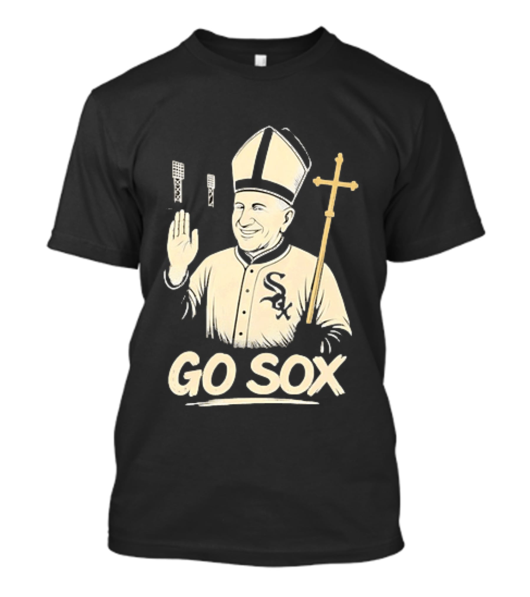 Pope Francis Go Sox Chicago White Sox MLB T-Shirt