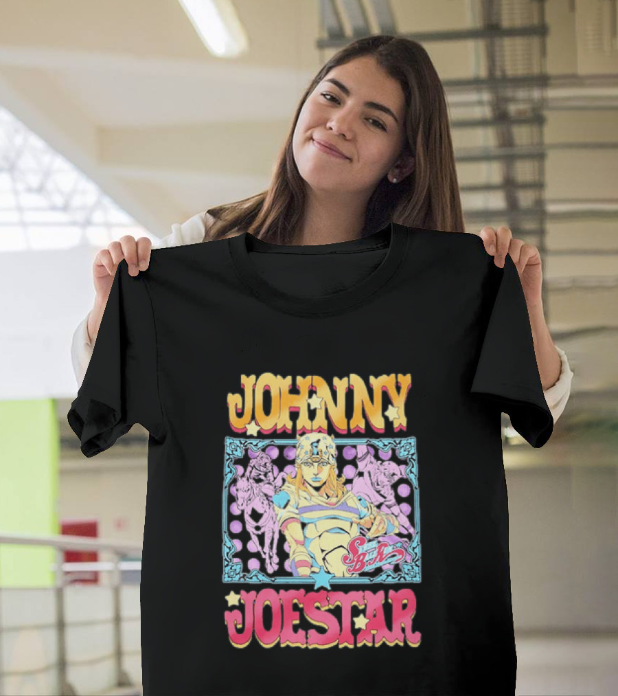 Johnny Joestar Steel Ball Run JoJo's Bizarre Adventure SBR Anime T-Shirt