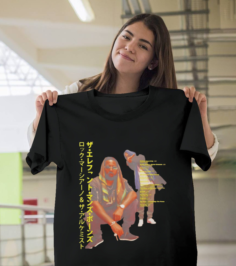 Roc Marciano And The Alchemist The Elephant Man's Bones Album T-Shirt