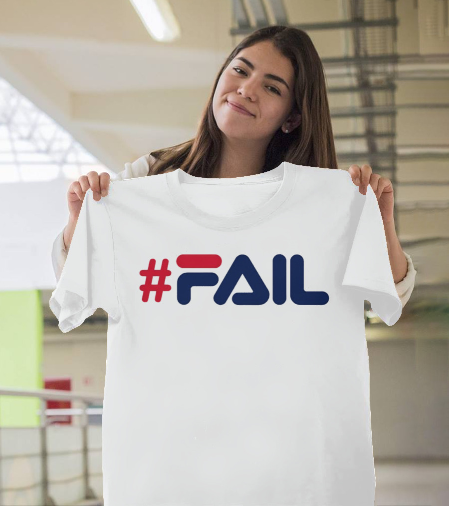 #FAIL Hashtag Bold Modern T-Shirt