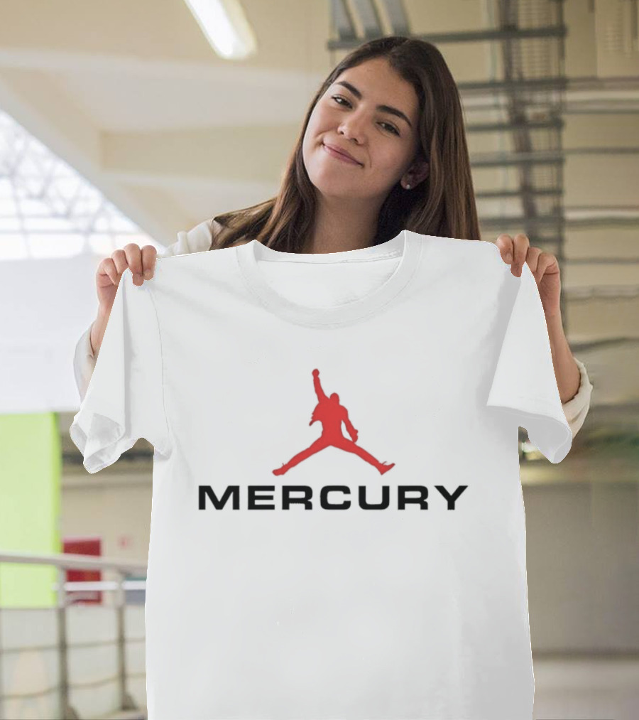 Freddie Mercury Jumpman Parody Queen Rock Music T-Shirt