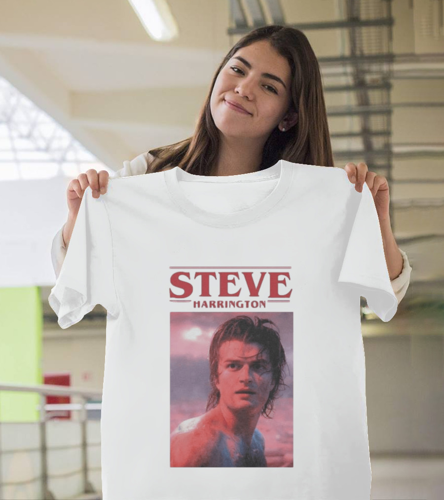 Steve Harrington Vintage Aesthetic Stranger Things Joe Keery T-Shirt
