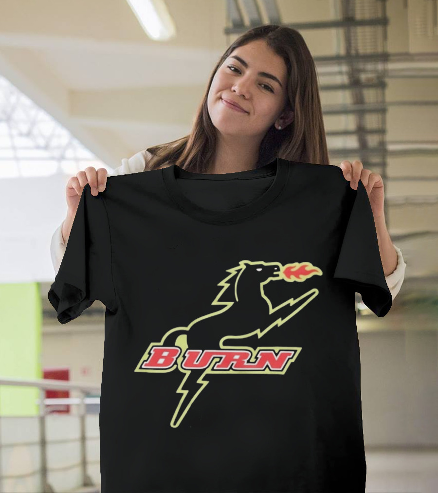 Burn Fire Breathing Horse Team T-Shirt