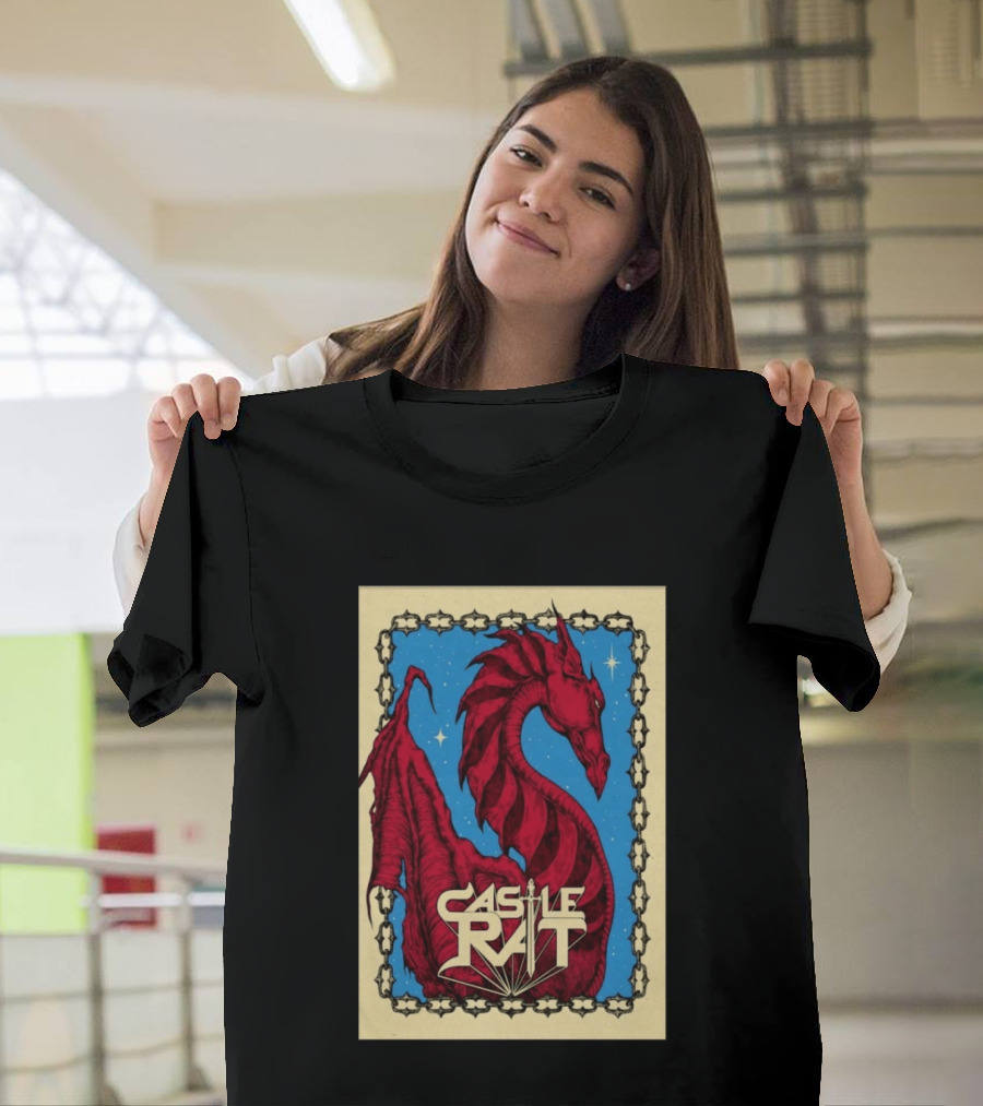 Castle Rat Red Dragon Marienthal Germany Aug 14 2026 T-Shirt
