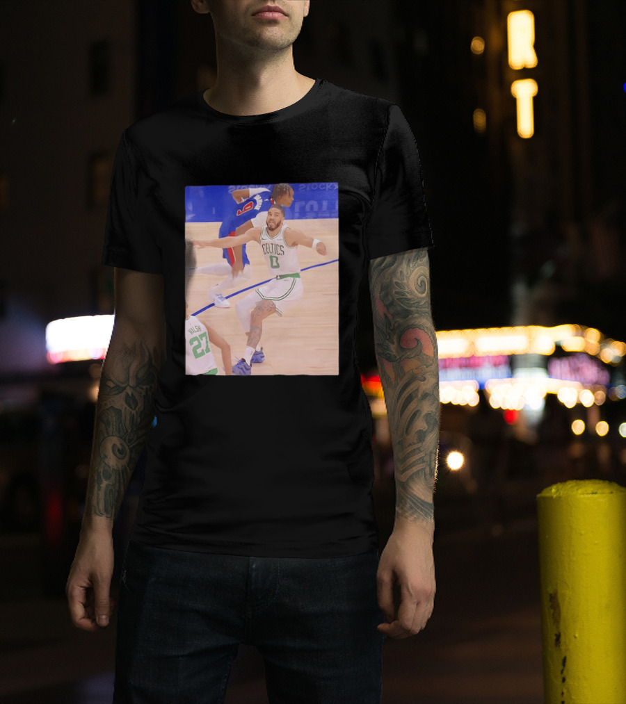 Jayson Tatum Celtics Basketball Vs Thompson And Walsh NBA T-Shirt