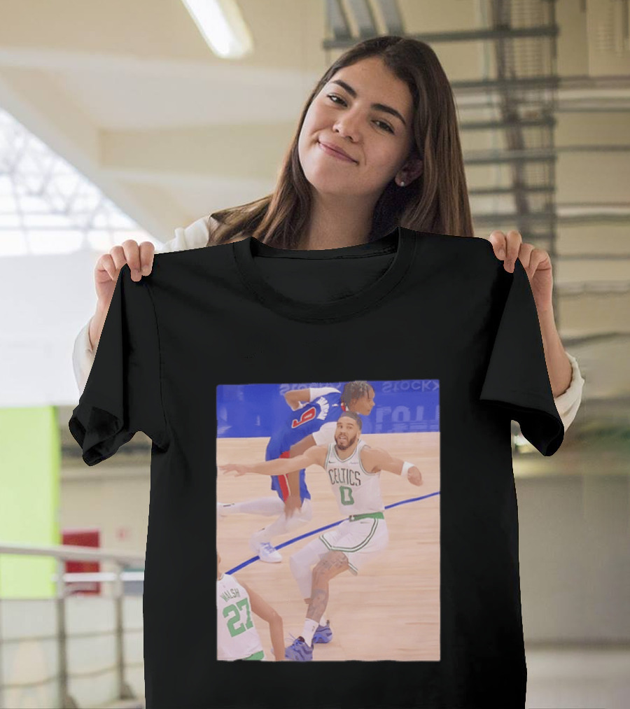 Jayson Tatum Celtics Basketball Vs Thompson And Walsh NBA T-Shirt