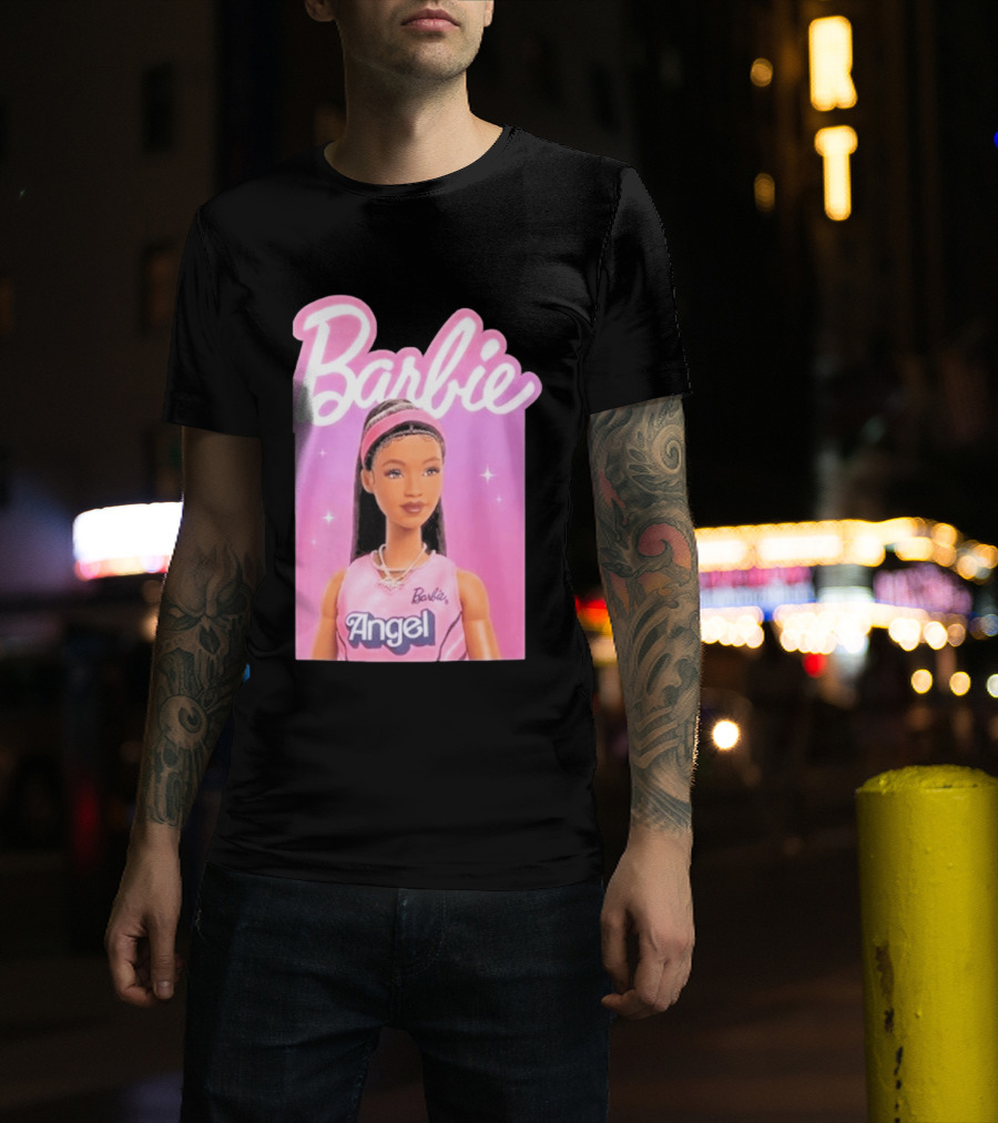 Barbie Angel Basketball Doll T-Shirt