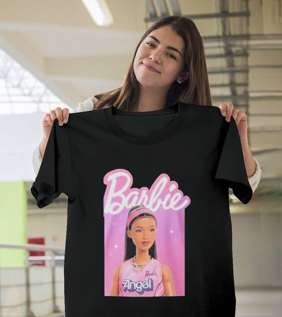 Barbie Angel Basketball Doll T-Shirt