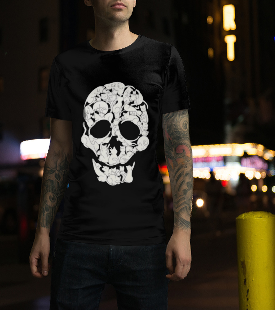 Original Cats Skull Tobe Fonseca Kittens T-Shirt