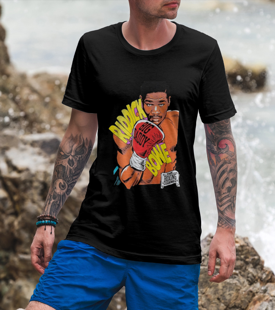 Riddick Bowe Big Daddy The Boxing Legends T-Shirt