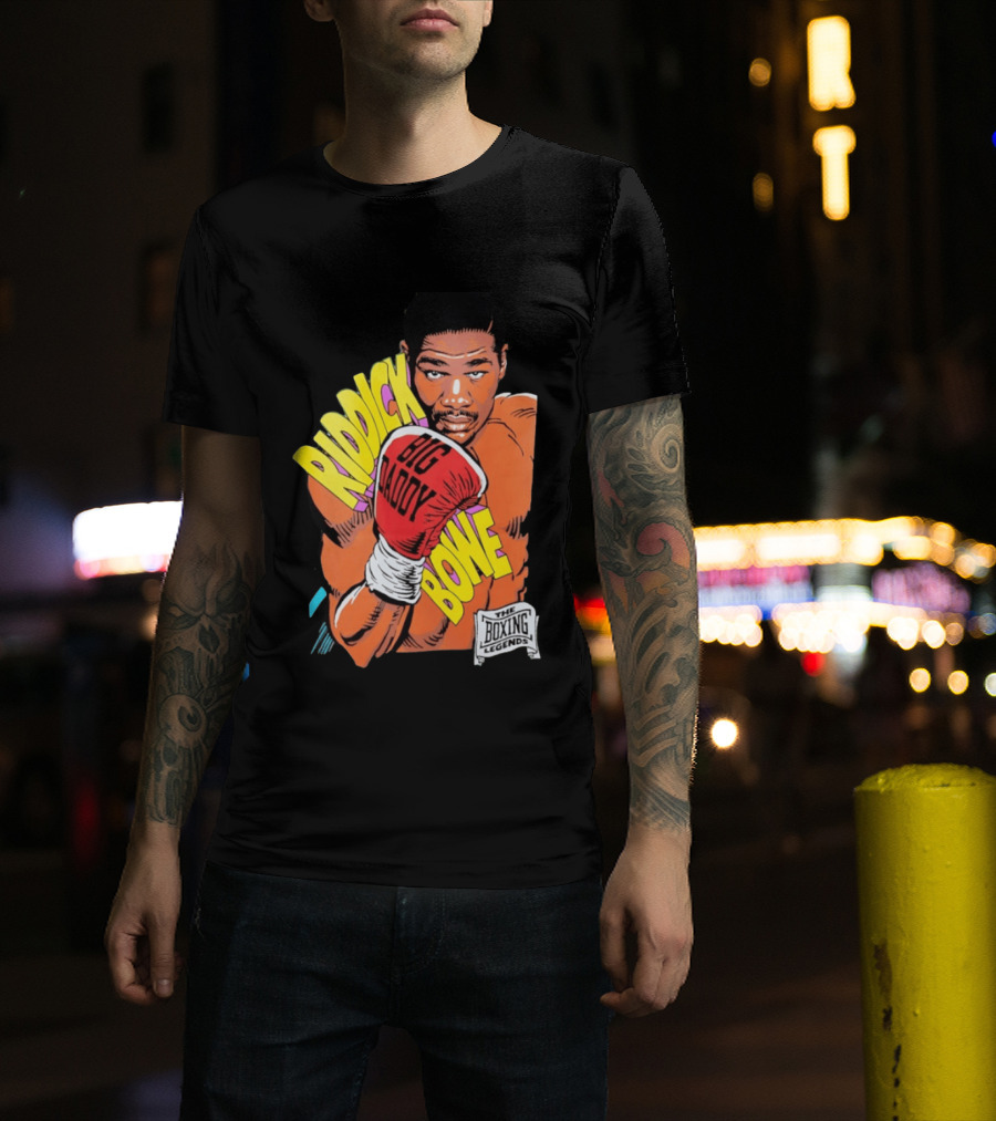 Riddick Bowe Big Daddy The Boxing Legends T-Shirt