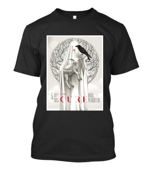 5 July 2026 The Cure Rock Werchter Raven And Lamb T-Shirt
