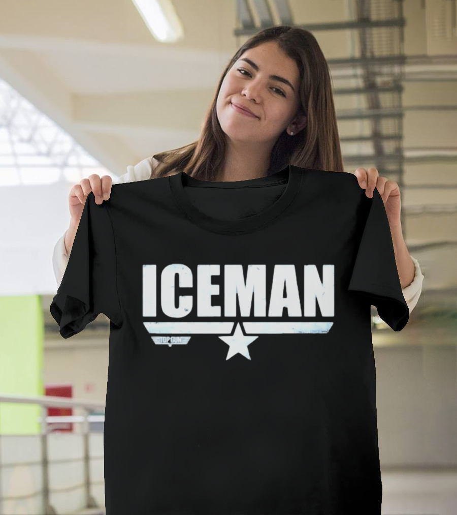 Top Gun Iceman Caleb Williams Chicago Bears T-Shirt