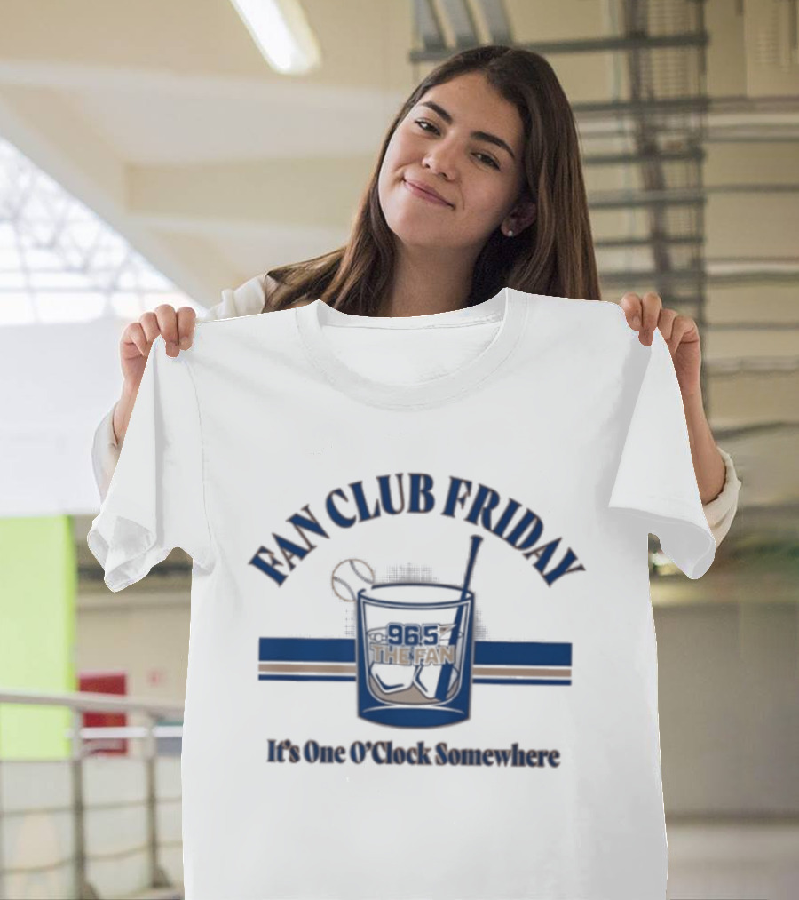 Fan Club Friday 96 Sports It's 5 O' Somewhere T-Shirt