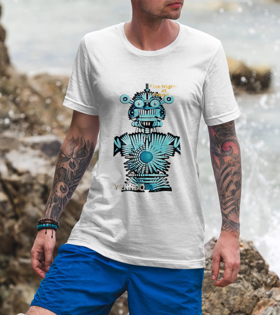 Five Nights At Freddy's Sister Location Yenndo Character Minimalist T-Shirt