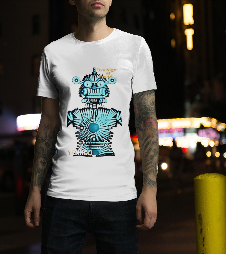Five Nights At Freddy's Sister Location Yenndo Character Minimalist T-Shirt